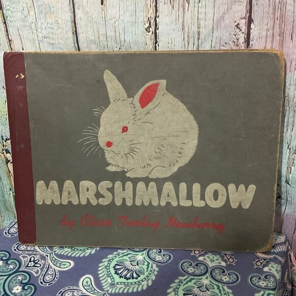 1942 “Marshmallow” By Clare Turlay Newberry - Picture 1 of 14